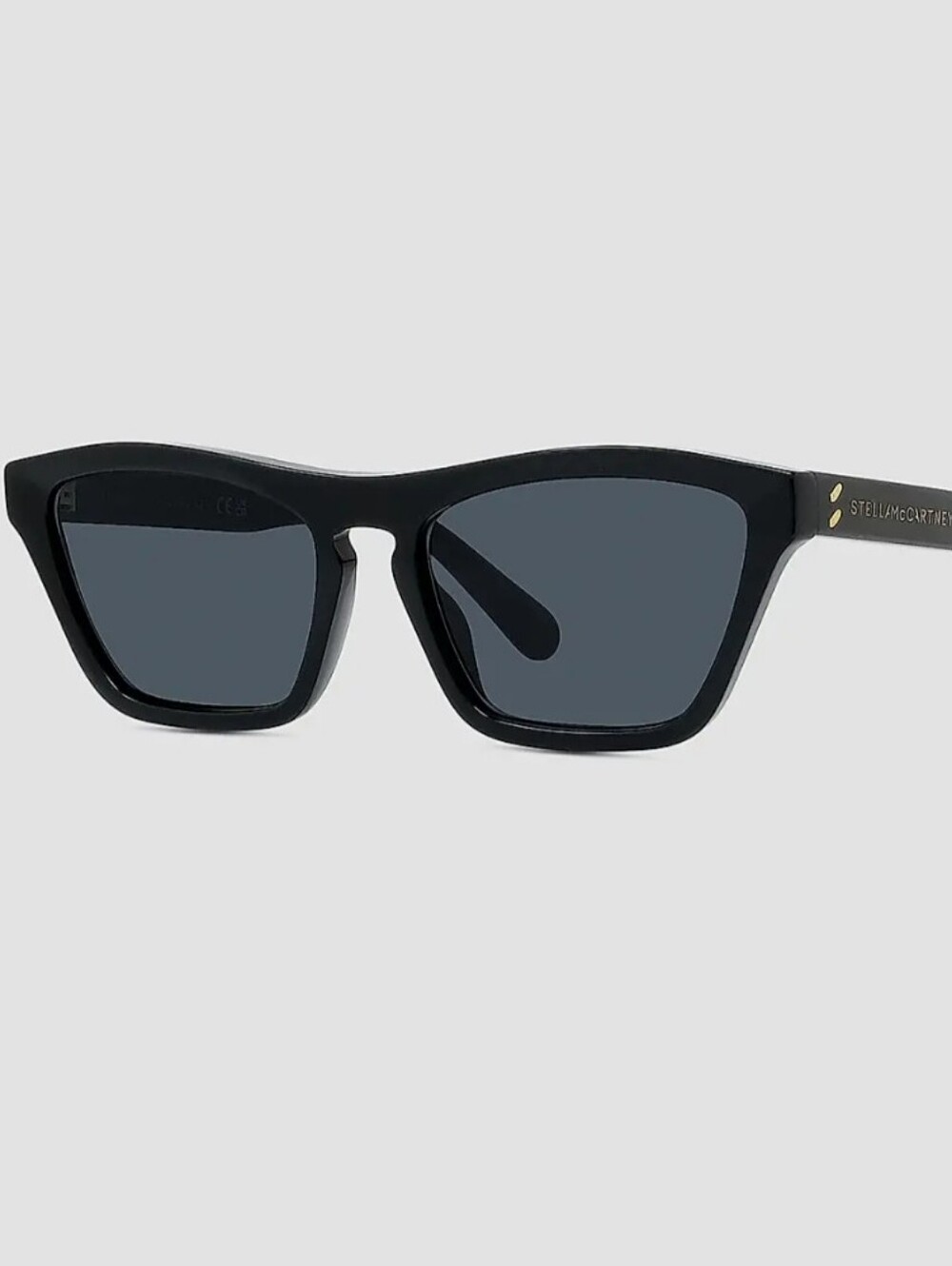 Stella McCartneyBeveled Rectangular Sunglasses
